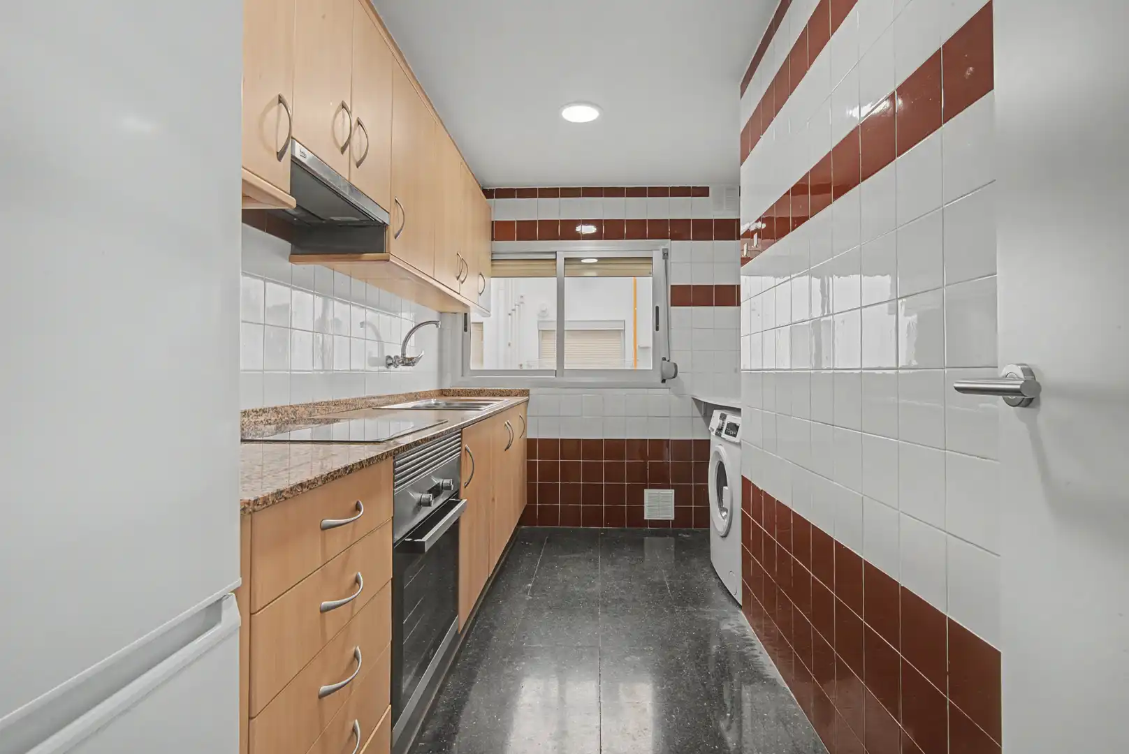 Kitchen of Flat for sale in Valencia  with Air Conditioner and Terrace