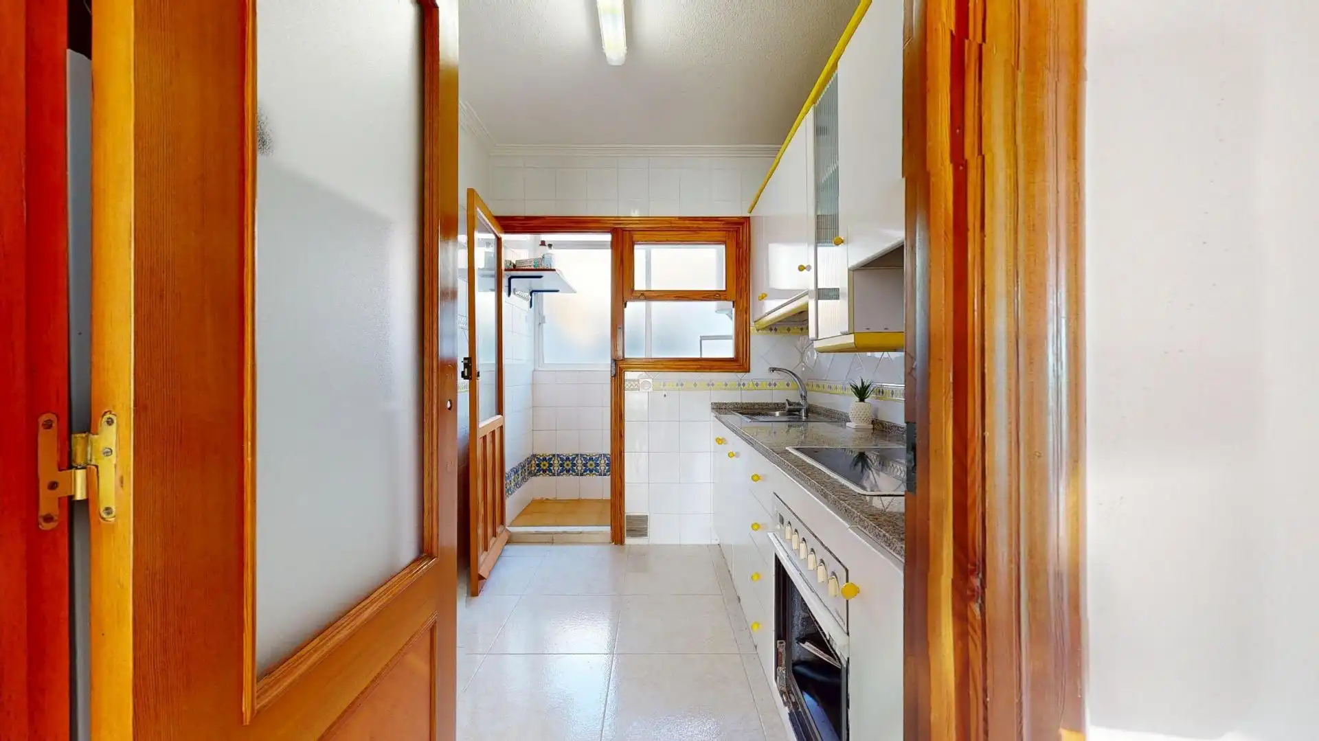 Cocina de Apartamento en venta en Pilar de la Horadada con Terraza