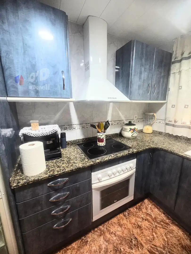 Kitchen of Flat for sale in Calafell  with Heating and Balcony