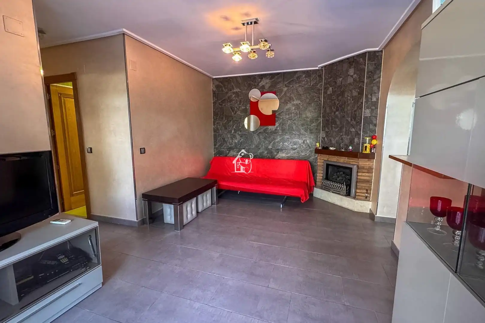 Living room of Houses for rent in Orihuela  with Air Conditioner, Private garden and Terrace