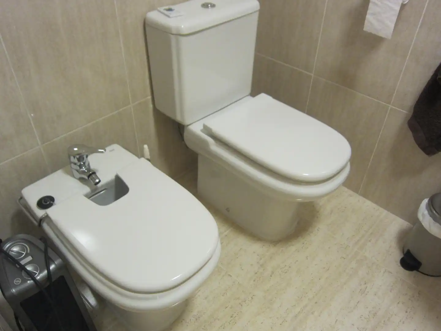 Baño de Apartamento de alquiler en Moncofa con Aire acondicionado, Calefacción y Terraza