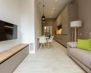 Sala d'estar de Apartament de lloguer en  Barcelona Capital amb Aire condicionat, Calefacció i Terrassa