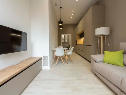 Sala d'estar de Apartament de lloguer en  Barcelona Capital amb Aire condicionat, Calefacció i Terrassa