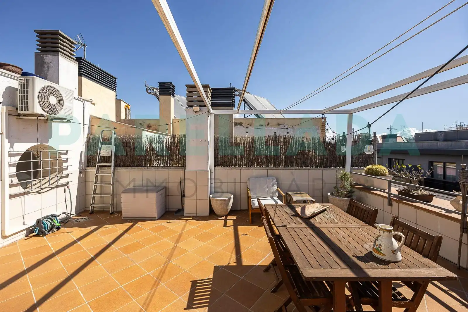 Terrace of Duplexes for sale in Badalona  with Air Conditioner, Heating and Terrace