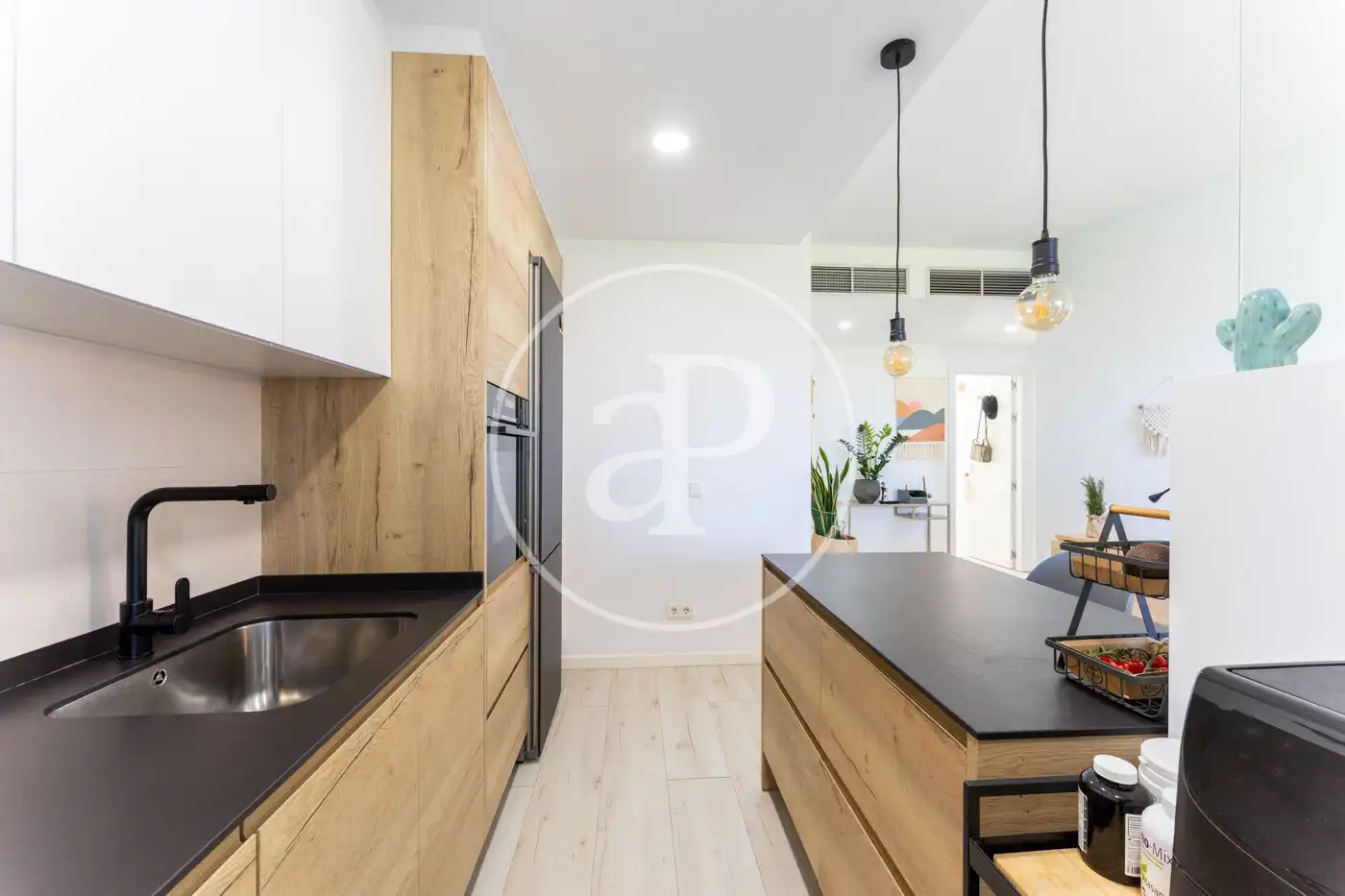 Kitchen of Flat for sale in  Palma de Mallorca  with Air Conditioner, Heating and Terrace