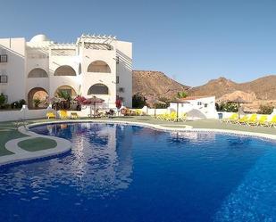 Swimming pool of Planta baja for sale in Pulpí  with Air Conditioner, Private garden and Terrace