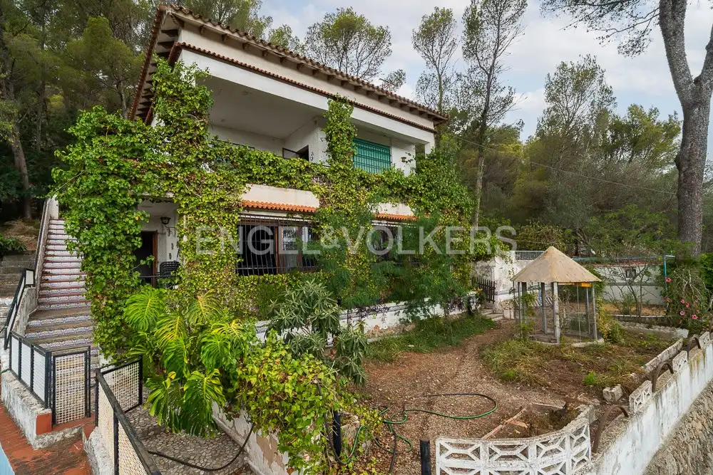 Vista exterior de Casa o chalet en venta en Gandia con Calefacción, Jardín privado y Terraza