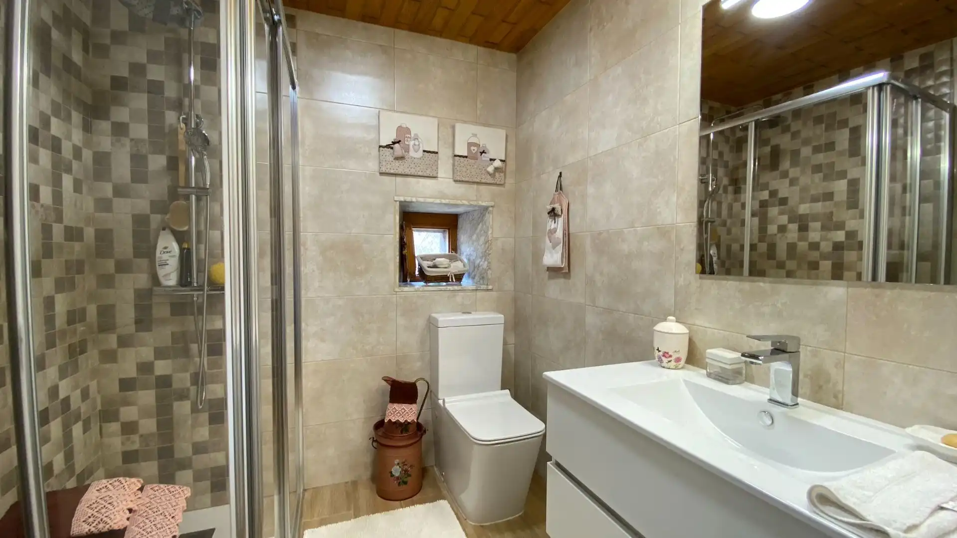 Bathroom of Houses for sale in Cangas de Onís  with Heating and Private garden