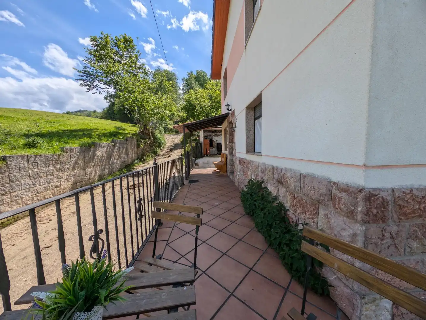 Jardín de Casa o chalet en venta en Laviana con Calefacción y Terraza