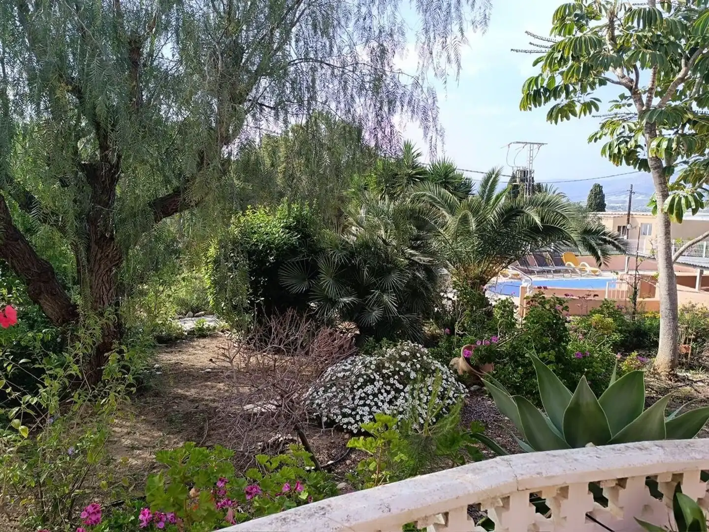 Garden of Houses for sale in L'Alfàs del Pi  with Air Conditioner, Private garden and Terrace