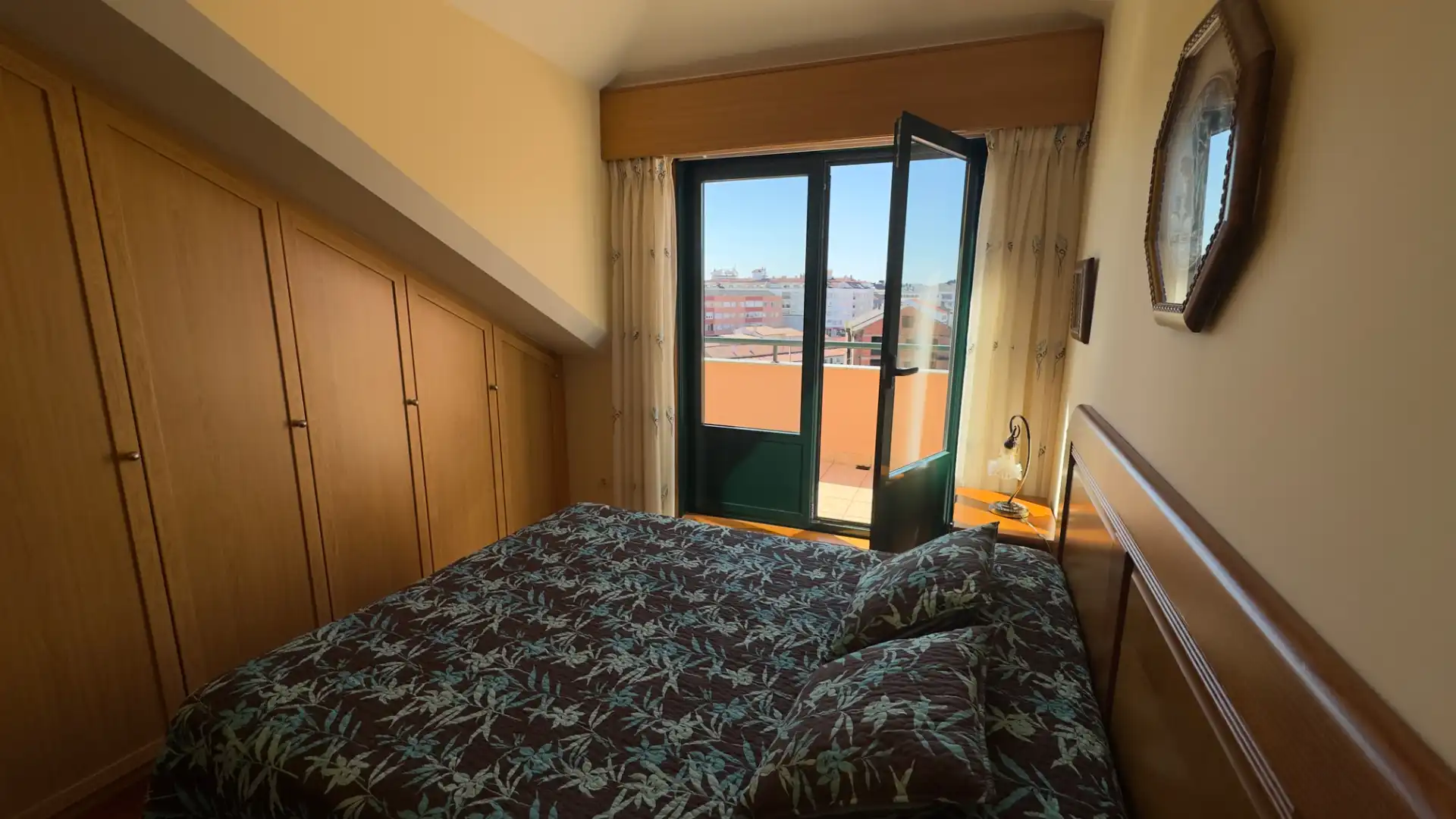 Bedroom of Attic for sale in Ares  with Parquet flooring, Terrace and Furnished