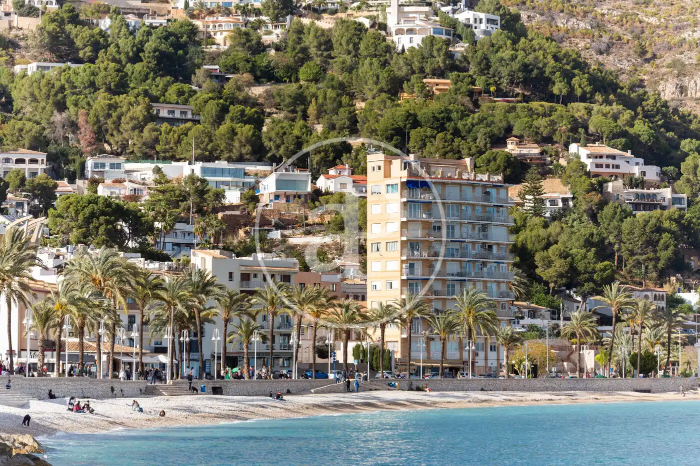 Vista exterior de Piso de alquiler en Jávea / Xàbia con Aire acondicionado, Calefacción y Jardín privado