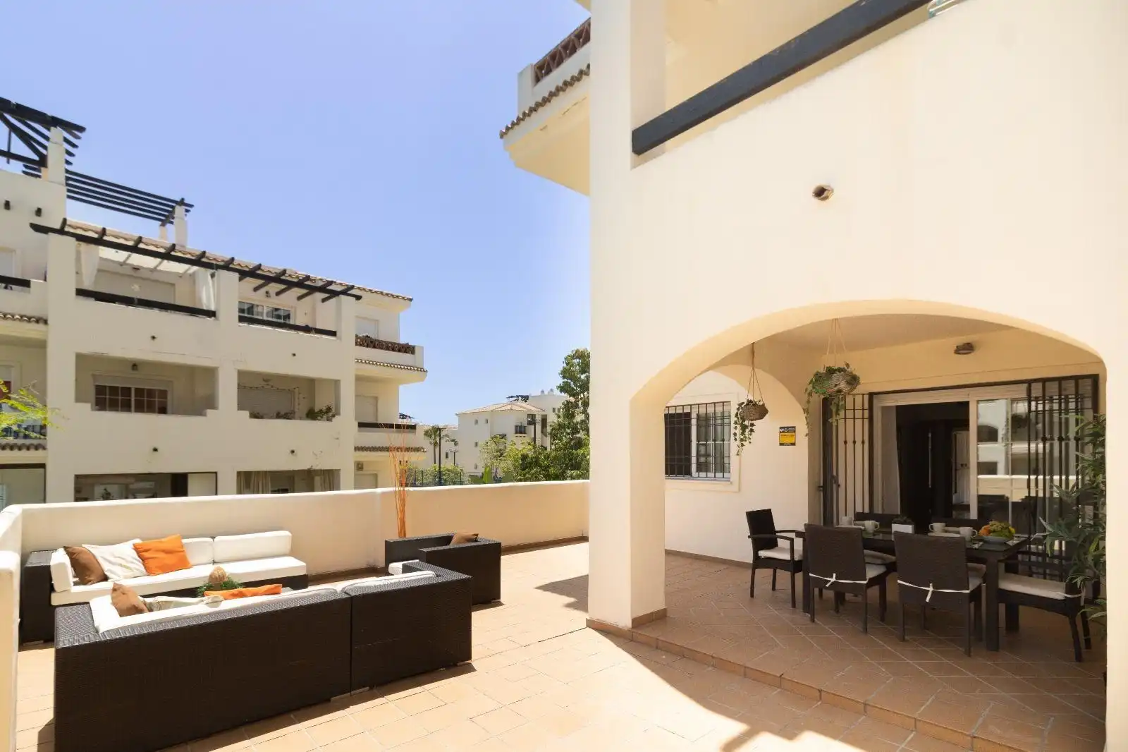 Terraza de Apartamento en venta en Casares con Jardín privado, Terraza y Amueblado