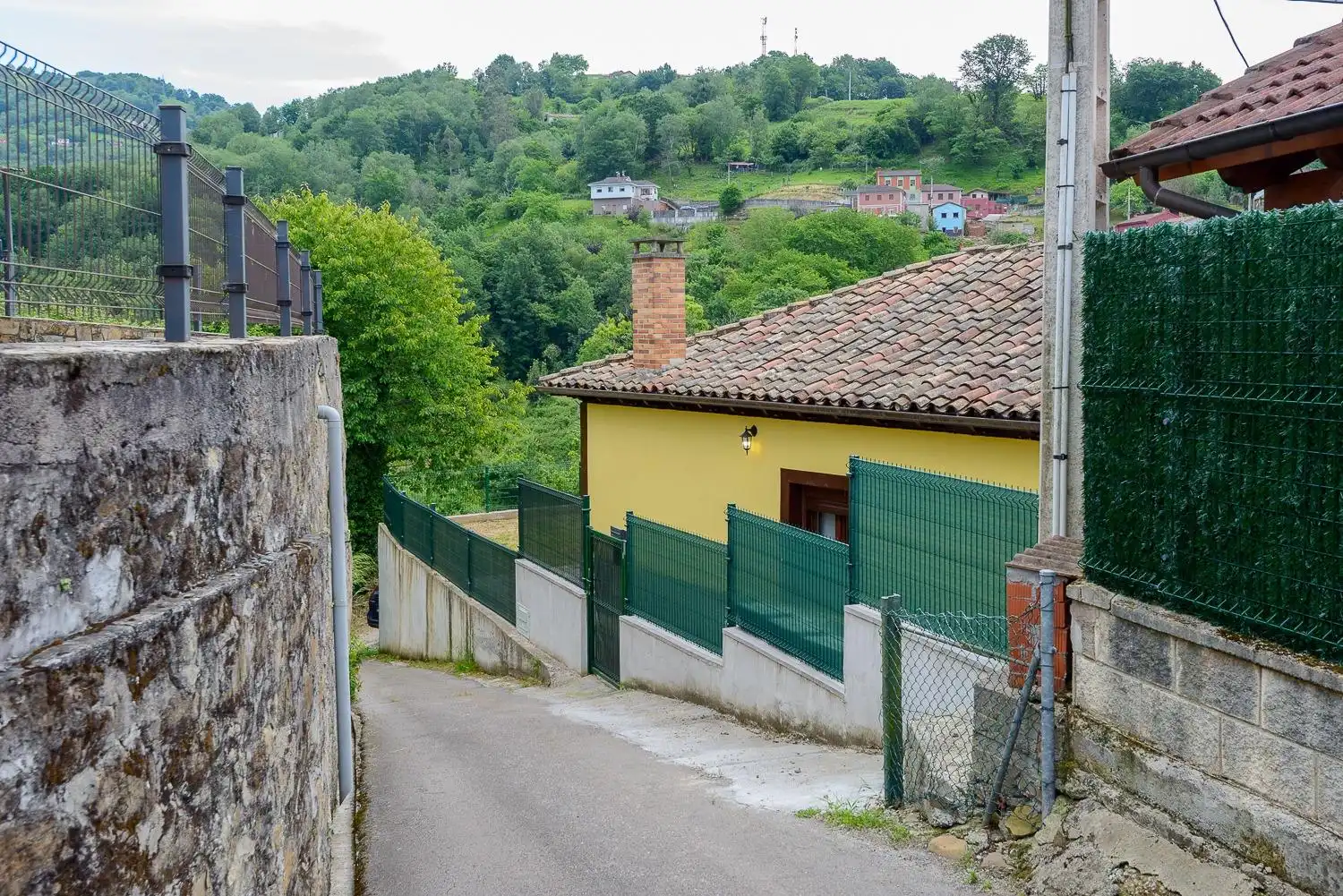 Vista exterior de Casa o chalet en venta en Langreo con Aire acondicionado, Calefacción y Jardín privado