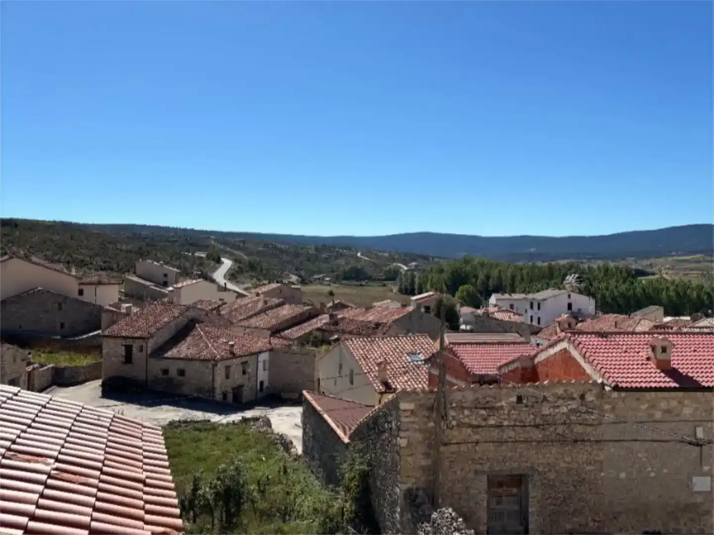 Vista exterior de Finca rústica en venda en Fortanete