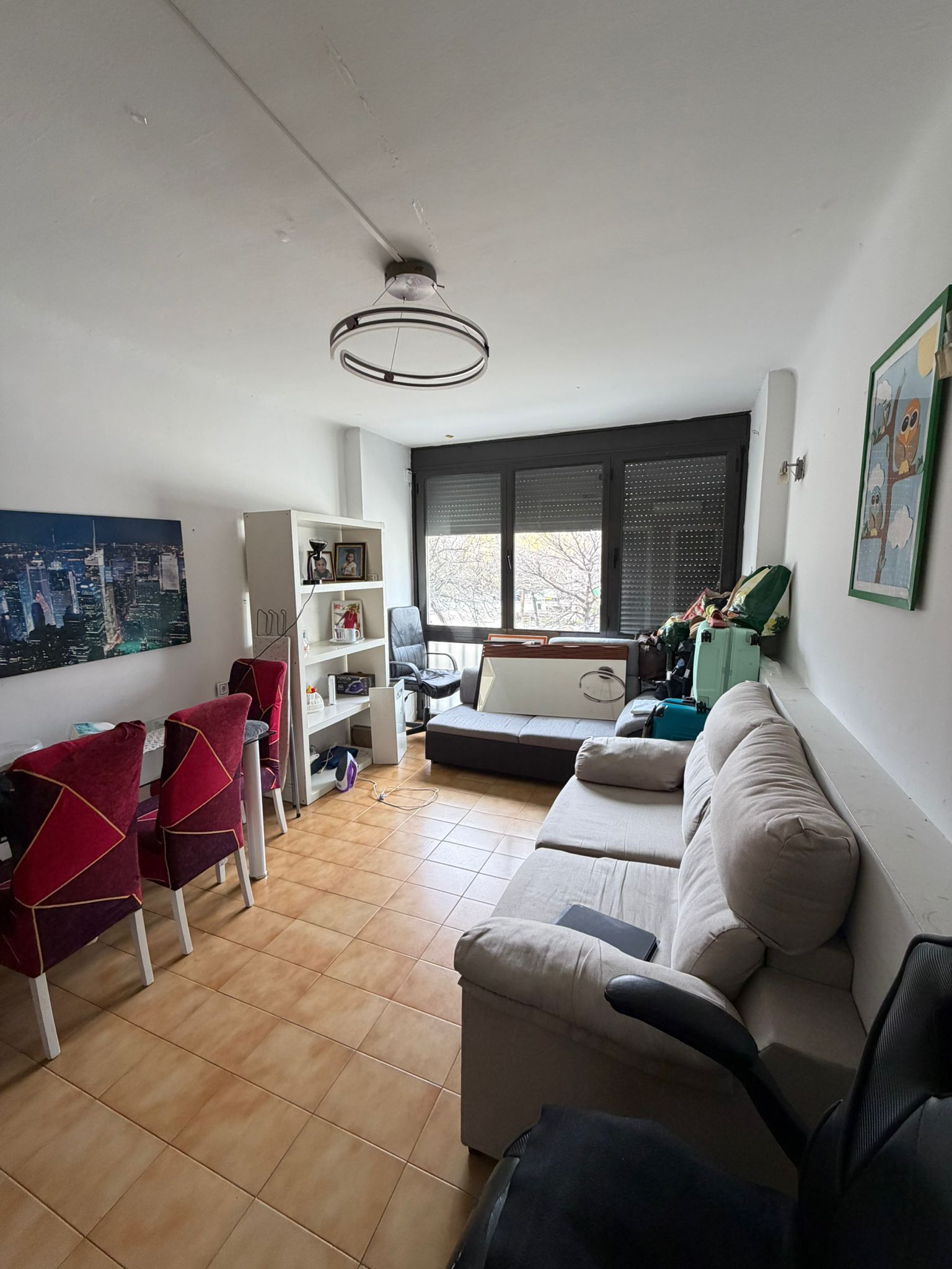 Living room of Planta baja for sale in  Barcelona Capital  with Heating
