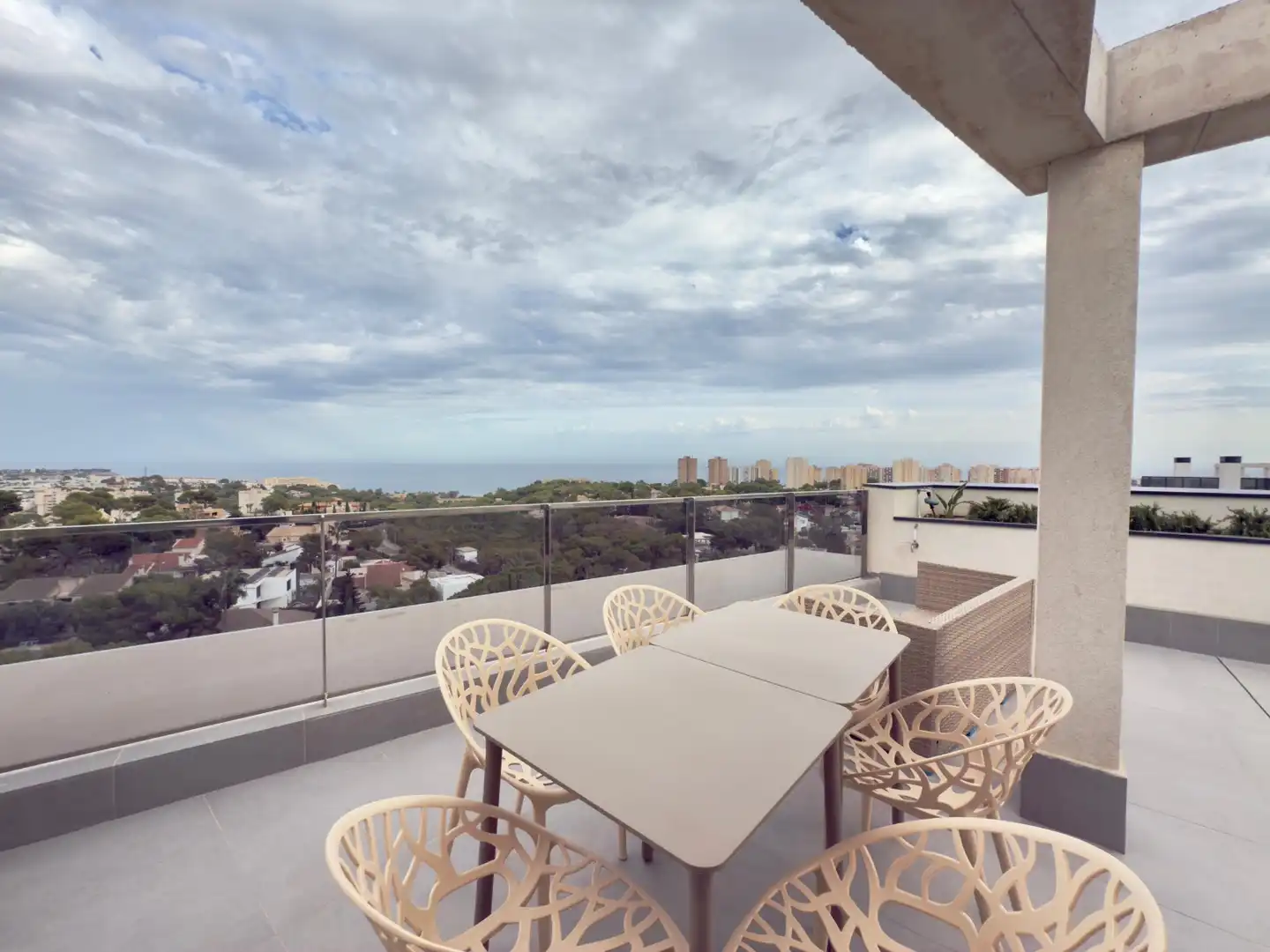 Terrassa de Apartament de lloguer en Orihuela amb Aire condicionat, Calefacció i Terrassa