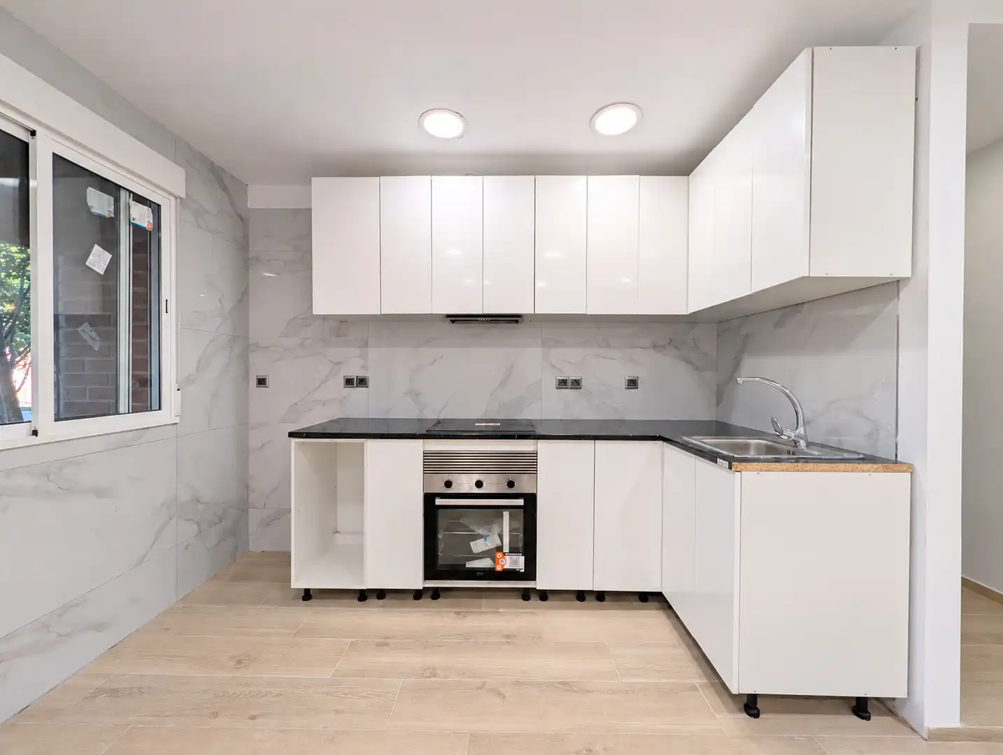Cocina de Piso en venta en Badalona con Parquet y Horno