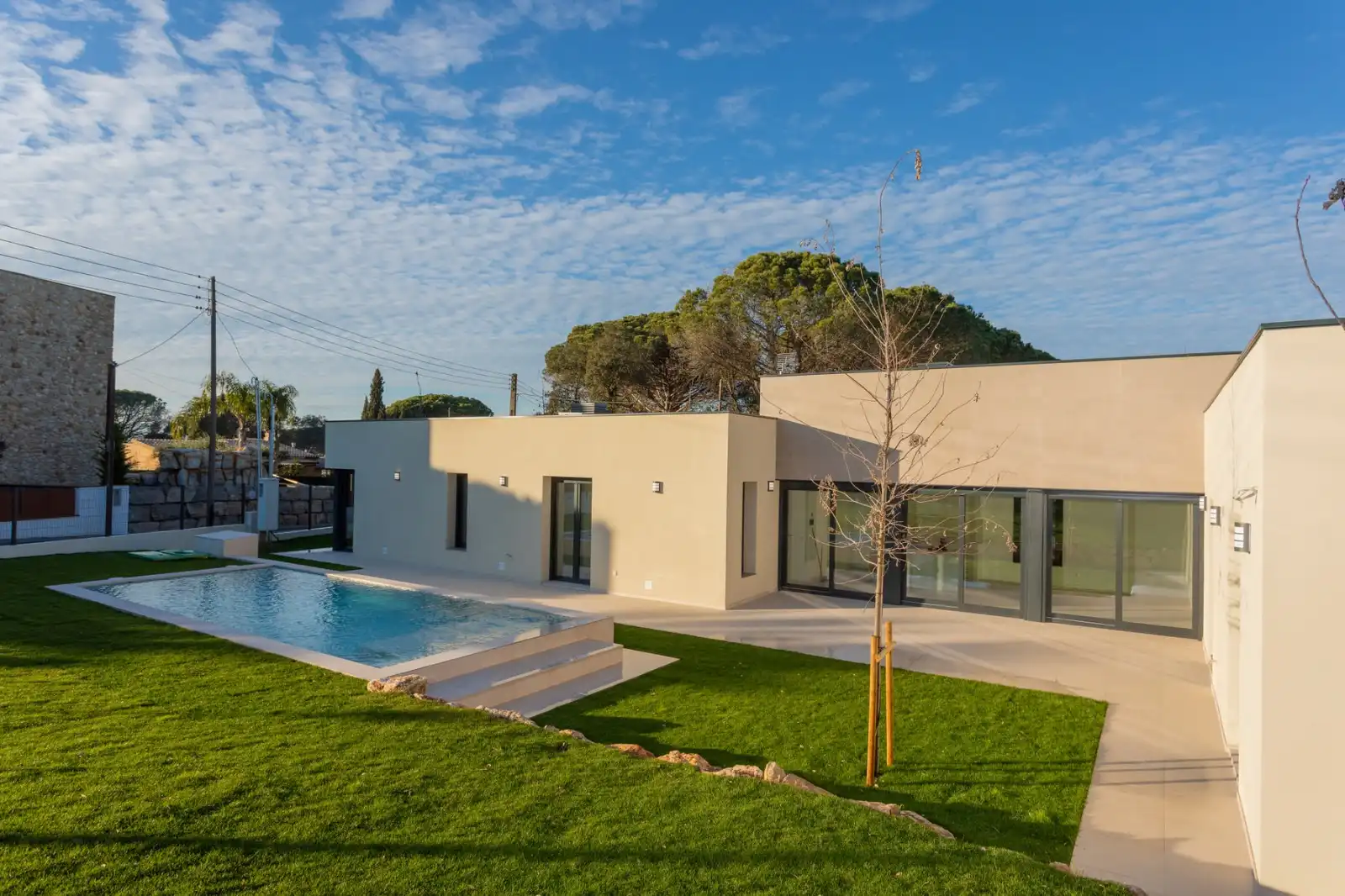 Vista exterior de Casa o xalet en venda en Llagostera amb Aire condicionat, Calefacció i Jardí privat