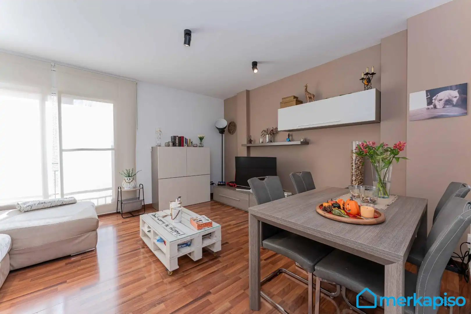Wohnzimmer von Maisonette zum Verkauf in Sant Climent de Llobregat mit Klimaanlage, Terrasse und Balkon