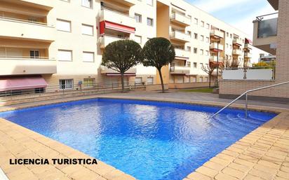 Swimming pool of Flat for sale in Lloret de Mar  with Air Conditioner, Heating and Terrace
