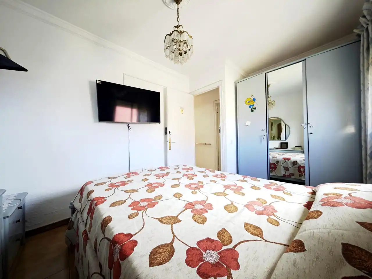 Schlafzimmer von Wohnung zur Miete in San Bartolomé de Tirajana mit Klimaanlage, Terrasse und Möbliert