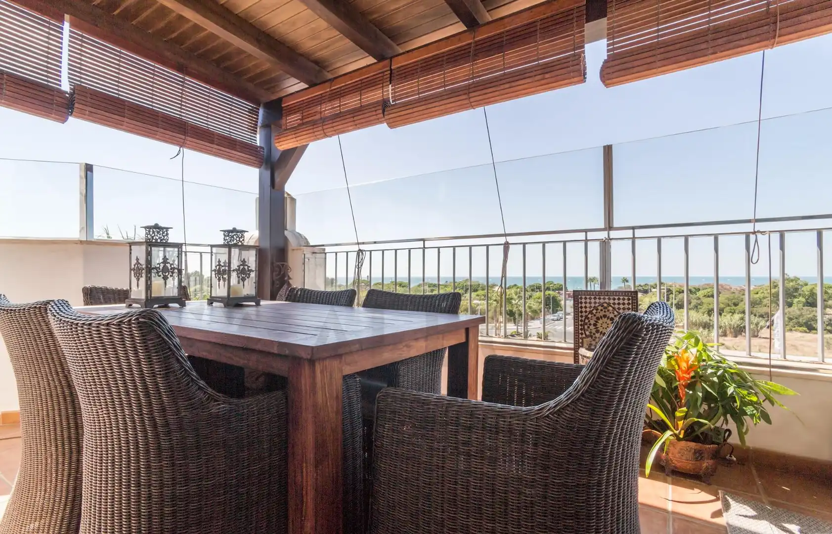 Terraza de Ático en venta en Rota con Aire acondicionado, Jardín privado y Terraza