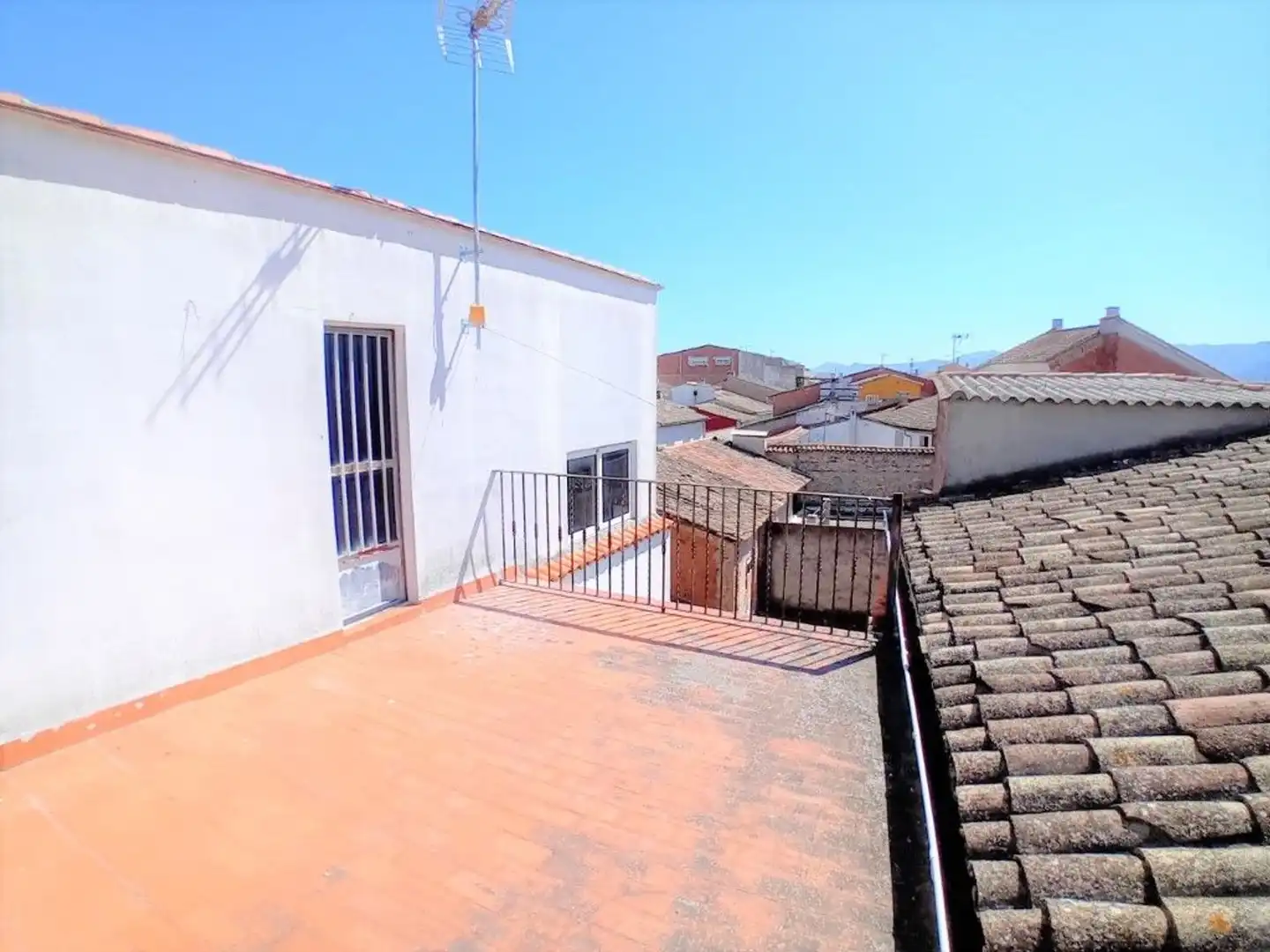 Terrassa de Finca rústica en venda en La Pobla del Duc amb Aire condicionat, Calefacció i Terrassa