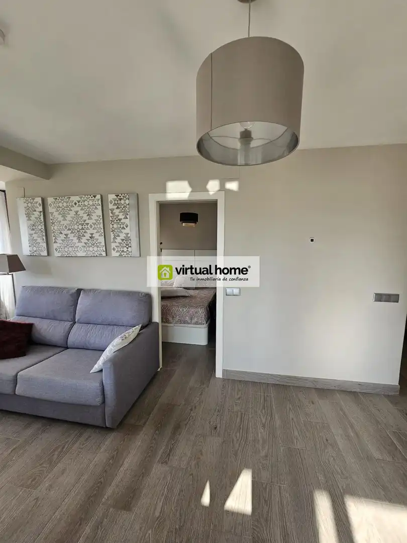 Wohnzimmer von Wohnung zum Verkauf in Benidorm mit Klimaanlage, Terrasse und Möbliert