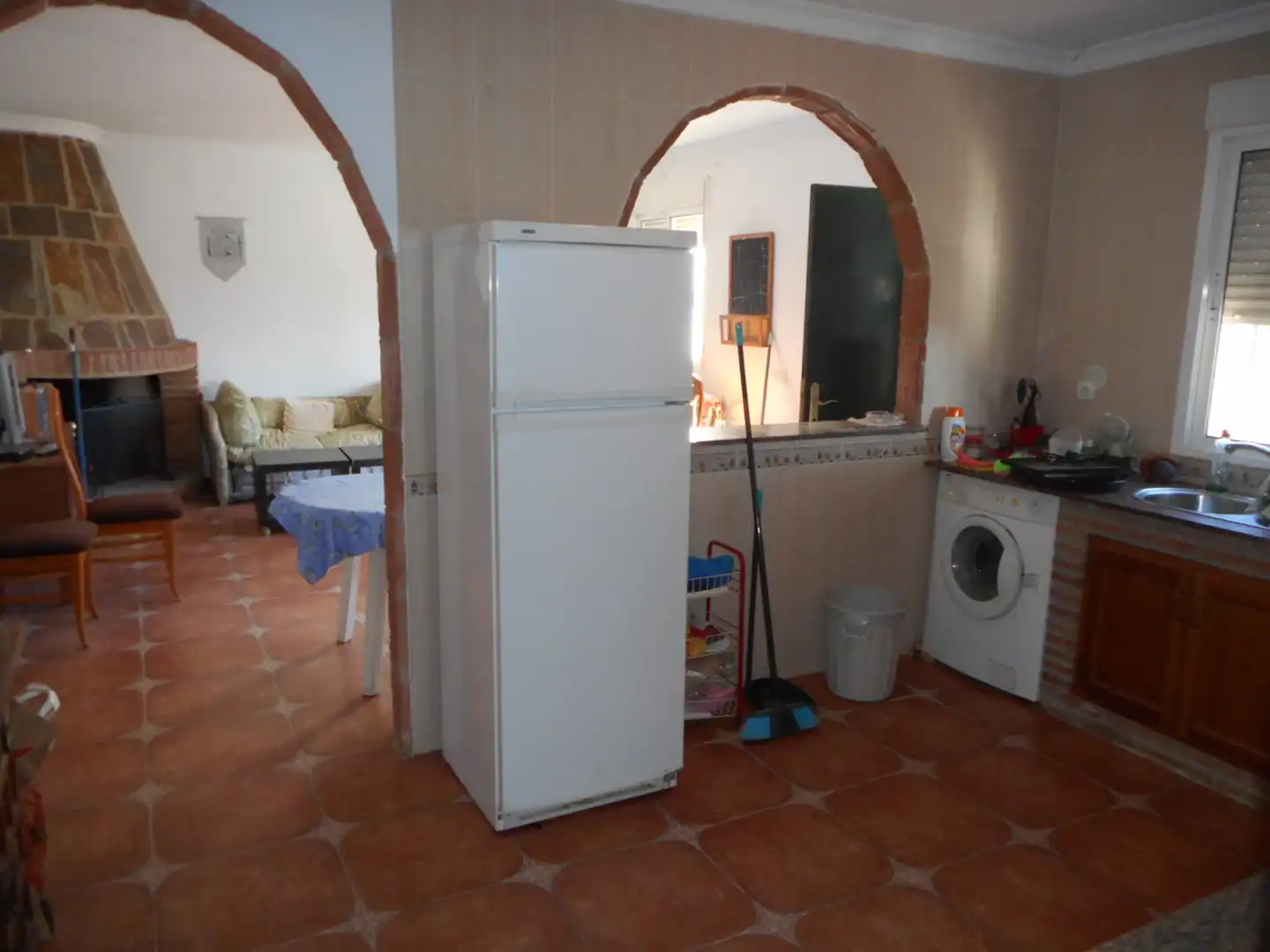 Cocina de Casa adosada en venta en Álora con Calefacción, Jardín privado y Trastero