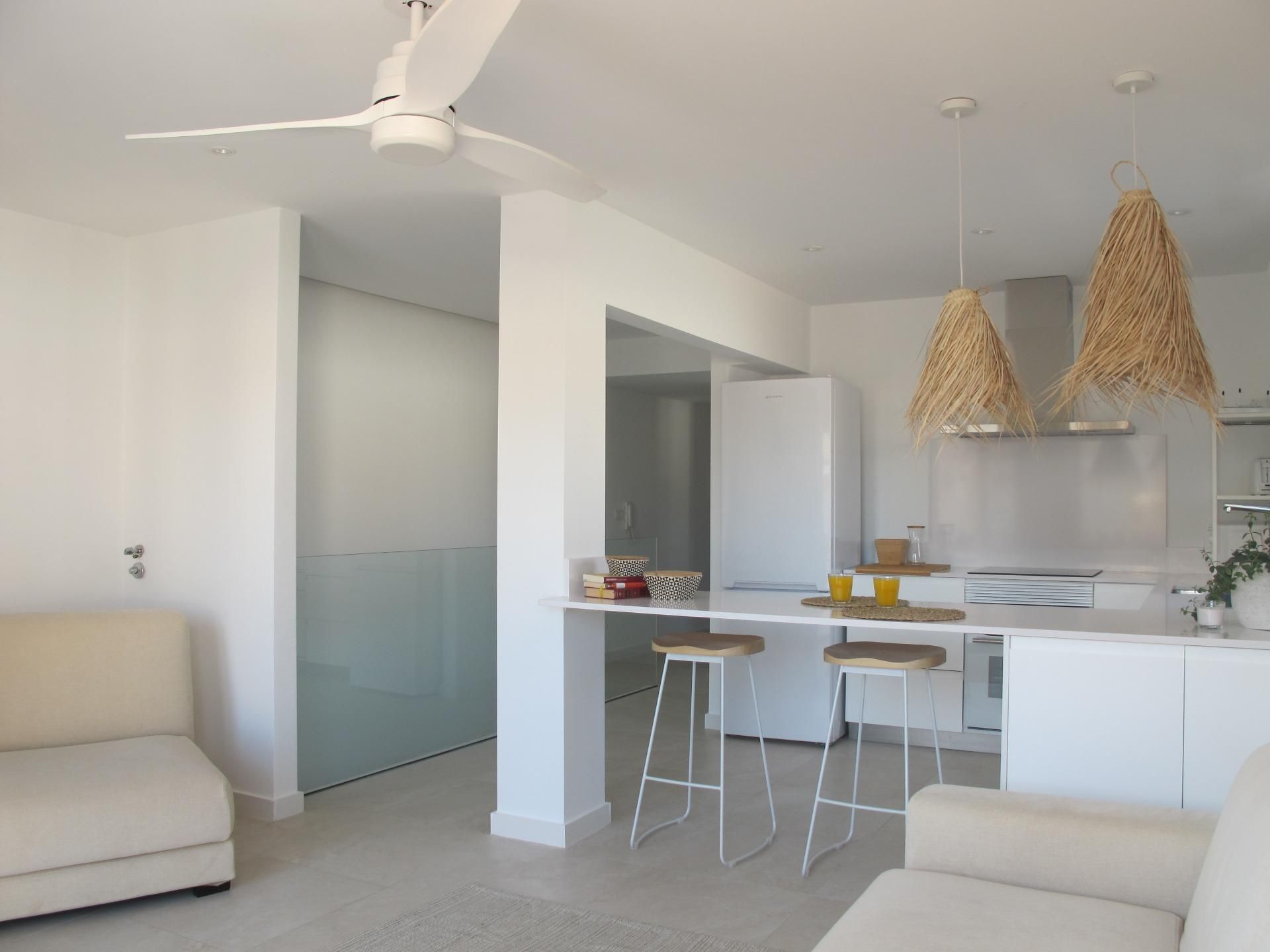 Kitchen of Flat to rent in Santa Pola  with Terrace and Balcony