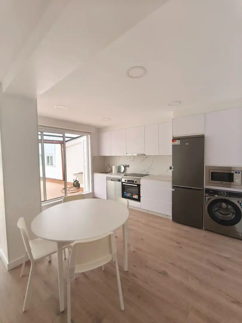 Kitchen of Flat for rent in A Coruña Capital   with Heating and Terrace