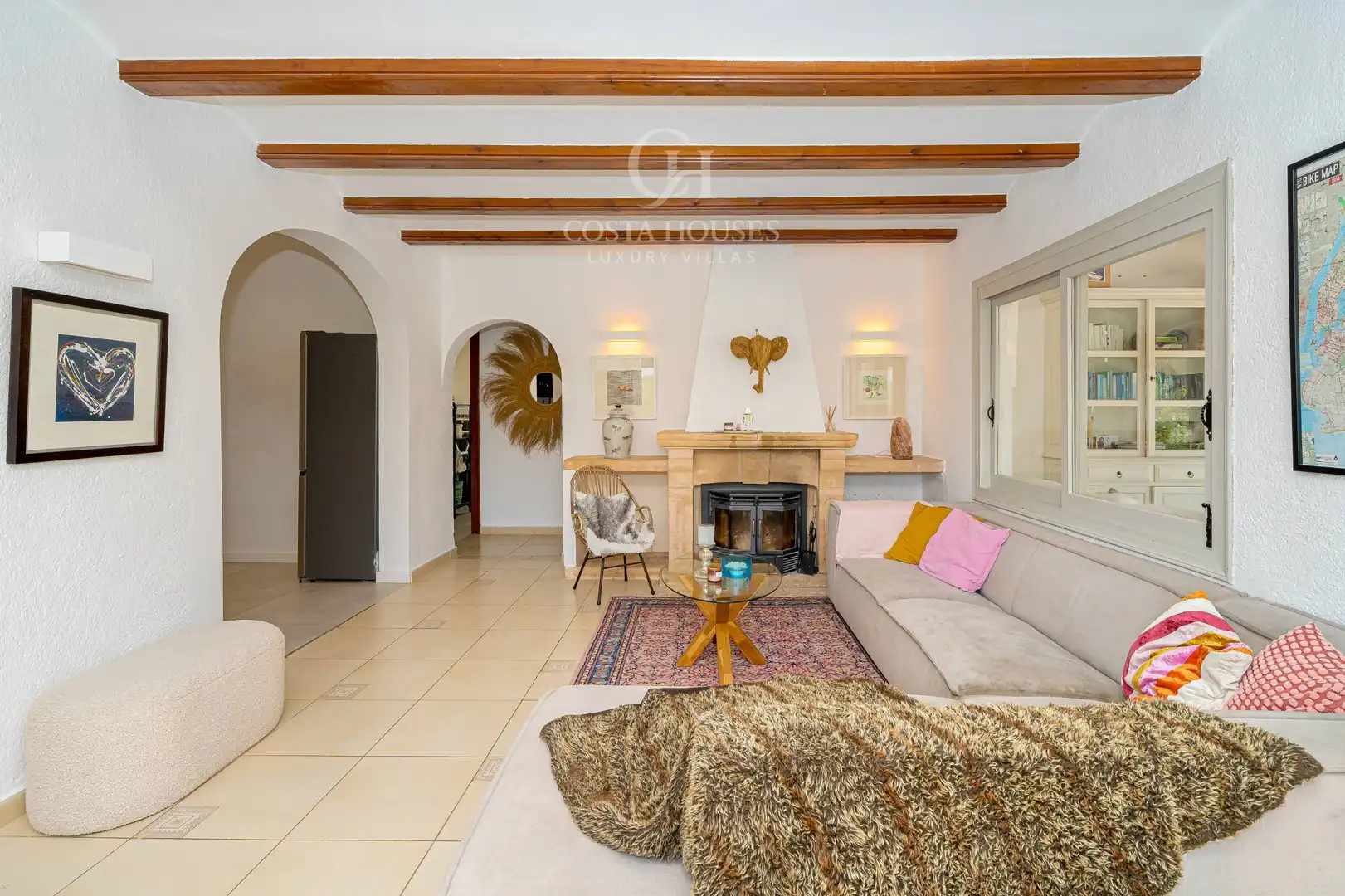 Vista exterior de Casa o xalet en venda en Jávea / Xàbia amb Aire condicionat, Jardí privat i Terrassa