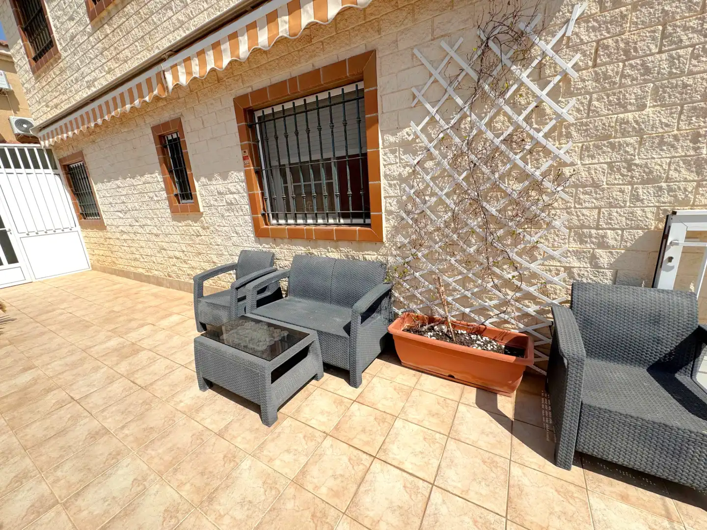 Terraza de Casa o chalet en venta en San Pedro del Pinatar con Aire acondicionado, Terraza y Amueblado
