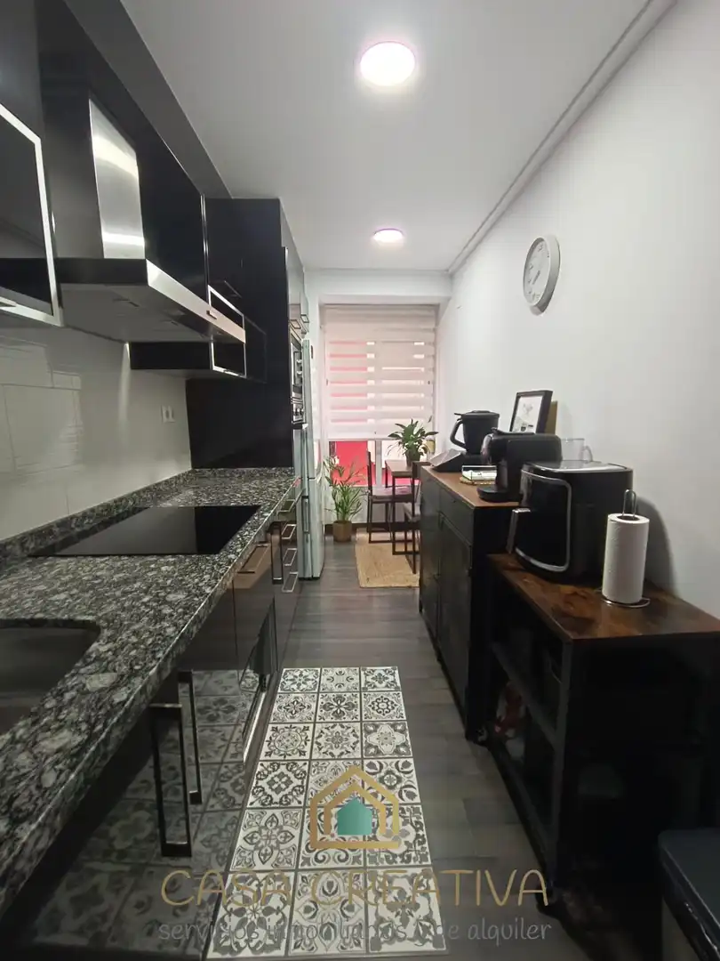 Kitchen of Flat for sale in Alzira  with Air Conditioner, Heating and Furnished