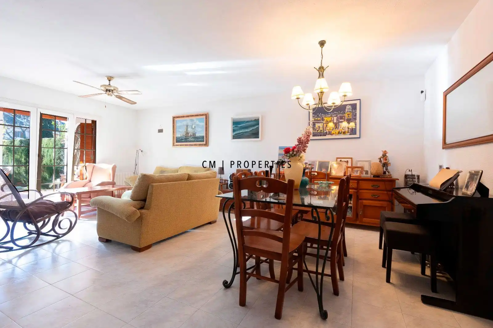 Dining room of Detached homes for sale in Paterna  with Air Conditioner, Heating and Terrace