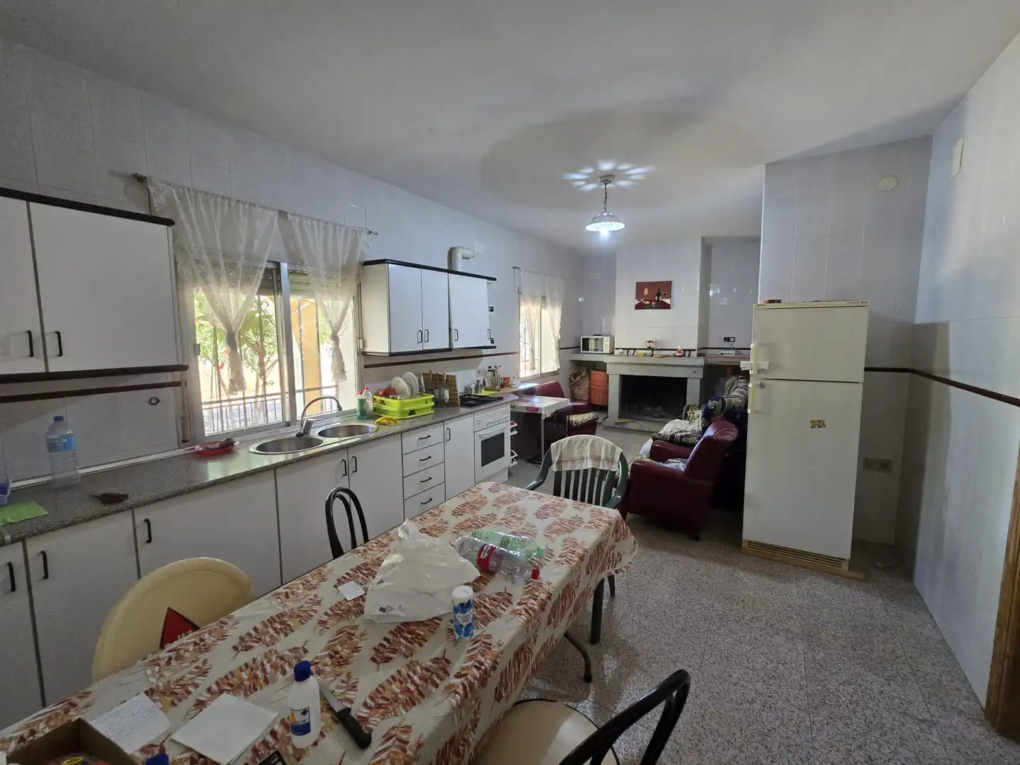 Kitchen of Houses for sale in Añora  with Furnished