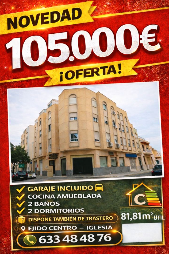Piso en venta en Ejido Centro, El Ejido Ciudad