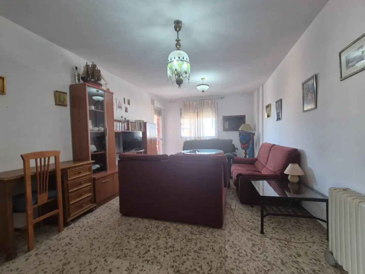 Sala de estar de Piso en venta en Badajoz con Aire acondicionado, Calefacción y Jardín privado