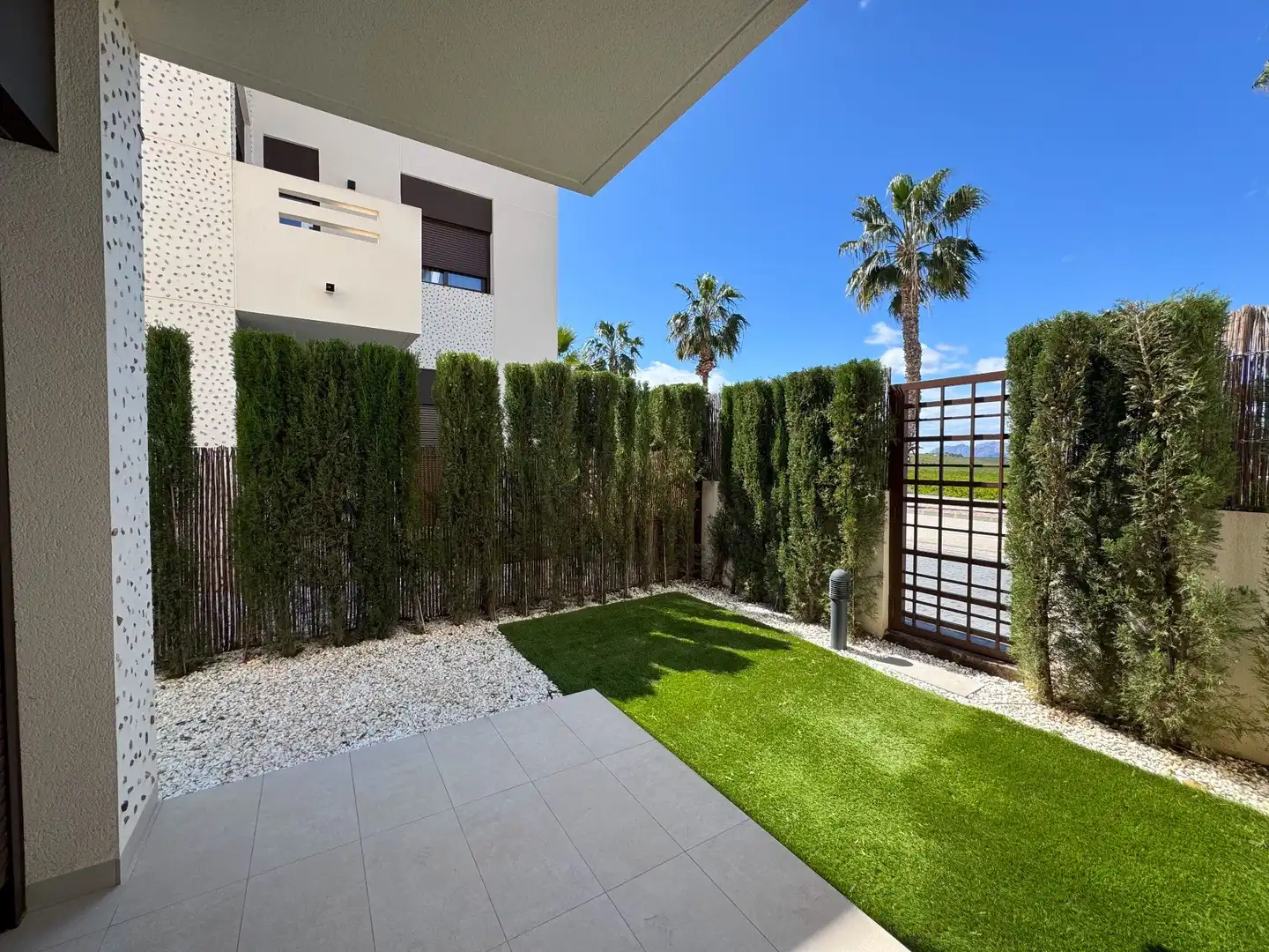 Terrasse von Haus oder Chalet zum Verkauf in Algorfa mit Klimaanlage, Heizung und Privatgarten