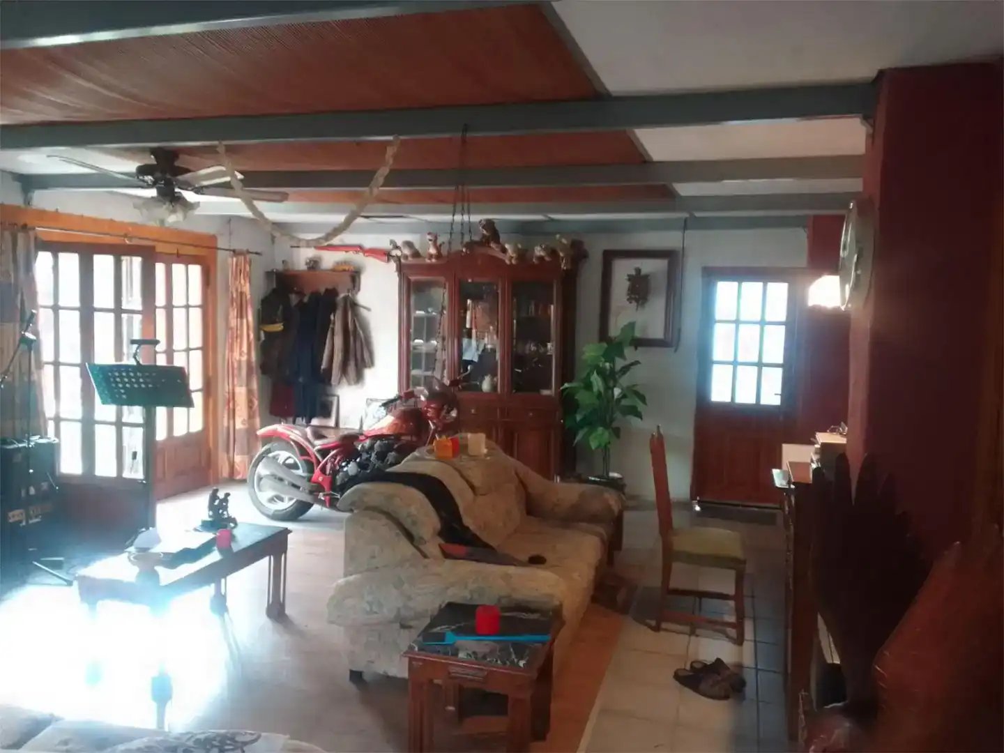 Sala d'estar de Pis en venda en Órgiva amb Jardí privat, Parquet i Piscina