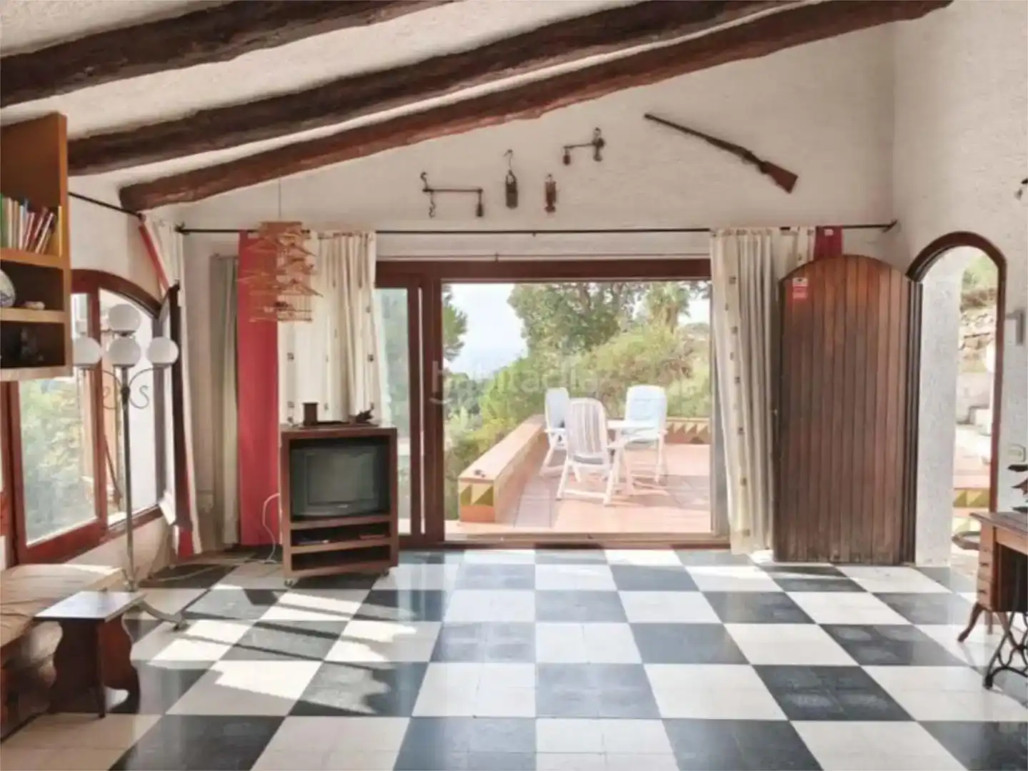 Sala d'estar de Casa o xalet en venda en Tossa de Mar amb Balcó