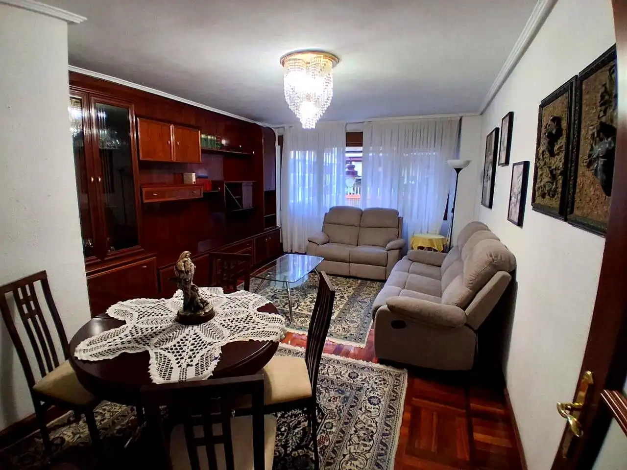 Wohnzimmer von Wohnung zum Verkauf in Barakaldo  mit Heizung, Terrasse und Möbliert