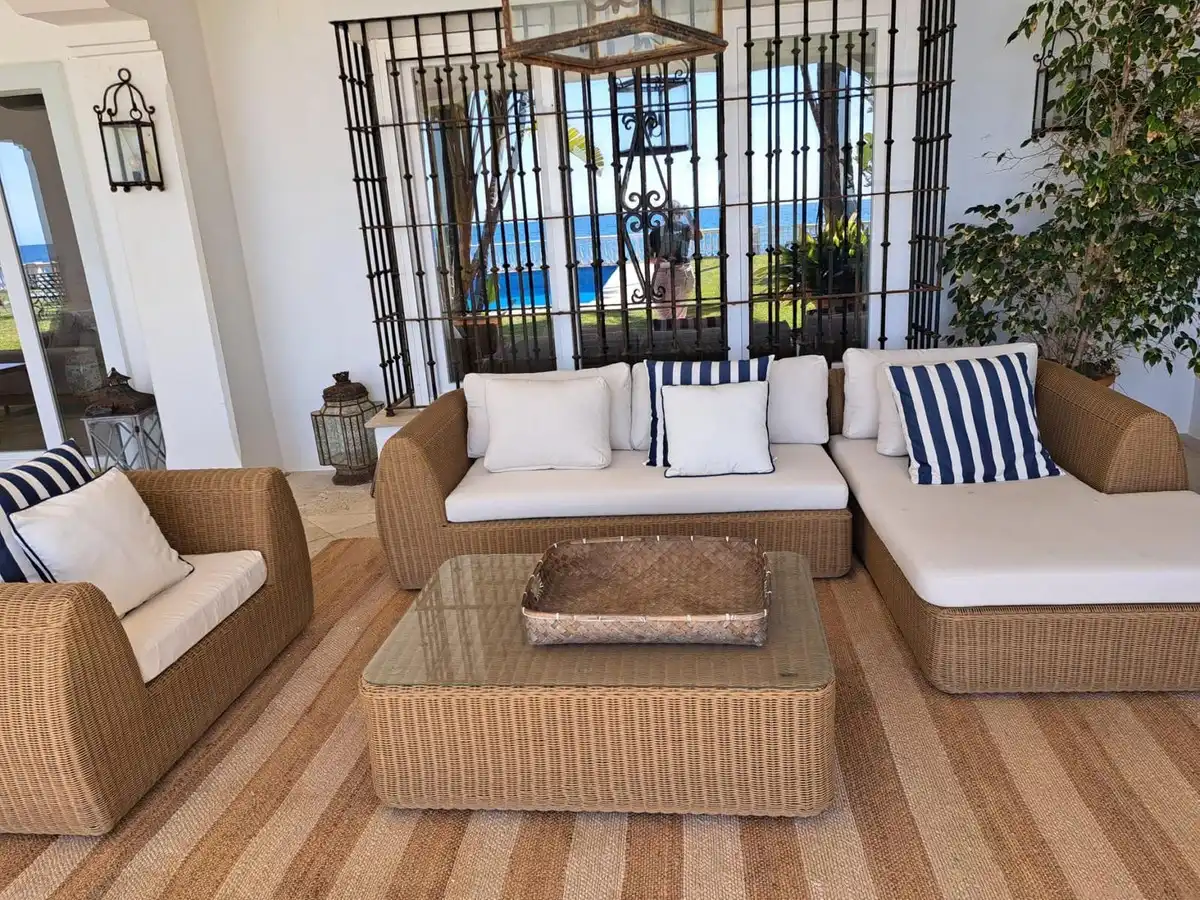 Terrassa de Casa o xalet de lloguer en Estepona amb Aire condicionat, Jardí privat i Terrassa