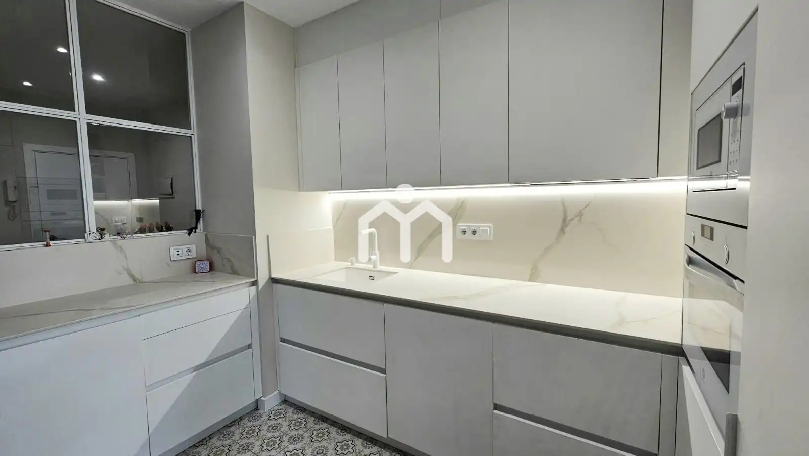 Cocina de Piso en venta en Badalona con Aire acondicionado, Calefacción y Parquet
