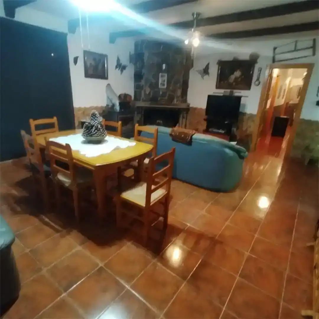Sala d'estar de Casa o xalet en venda en Bogarra amb Jardí privat, Traster i Moblat
