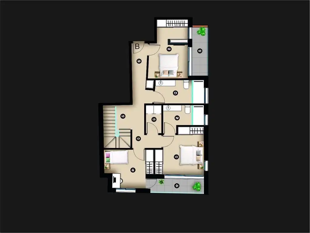 Penthouse zum Verkauf in Centro, imagen 12