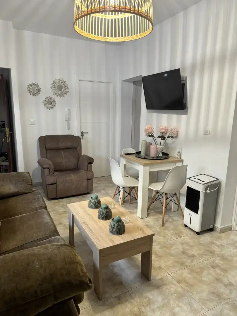Living room of Flat for rent in Los Barrios  with Furnished