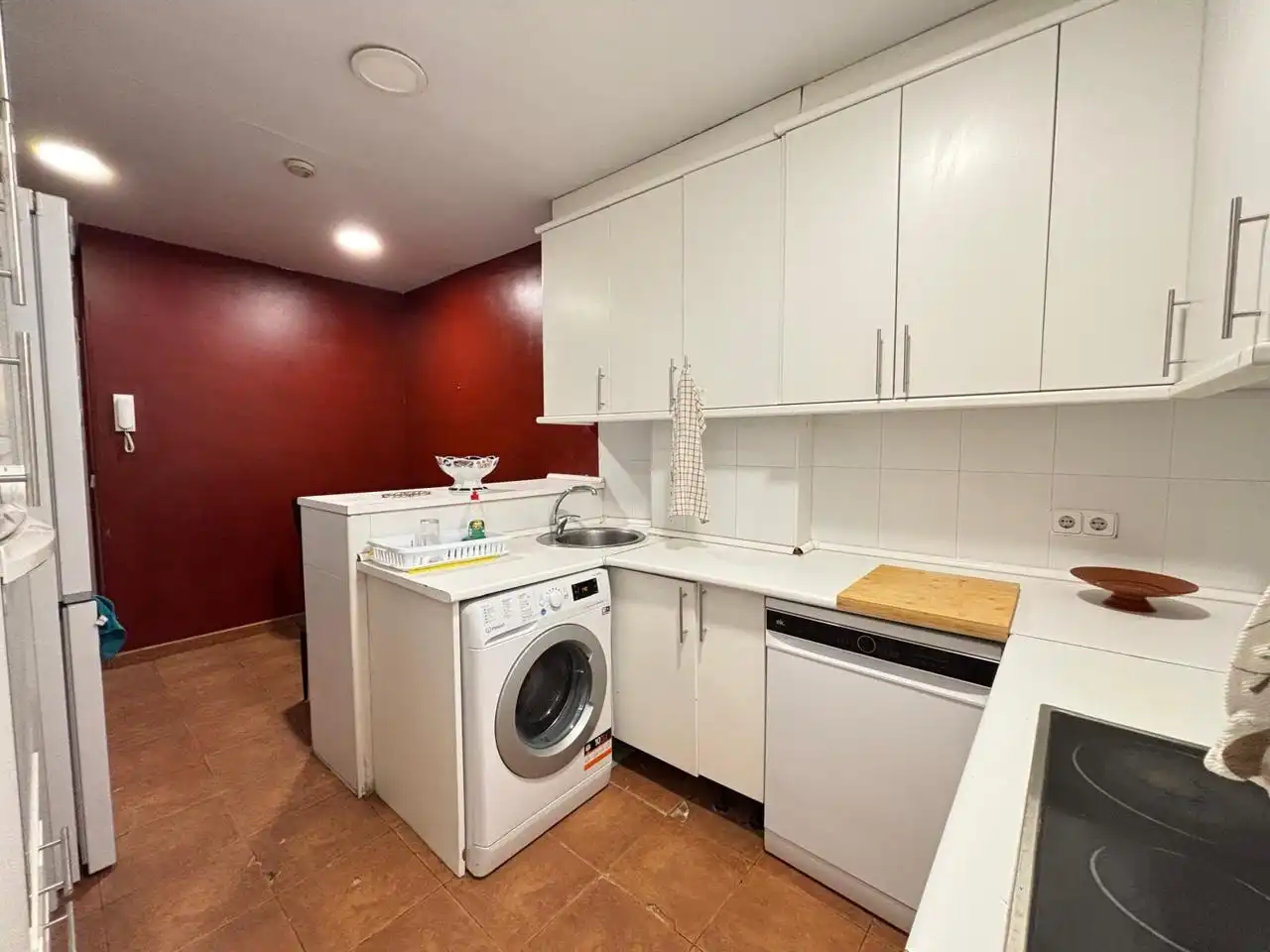 Kitchen of Flat for rent in Madrid