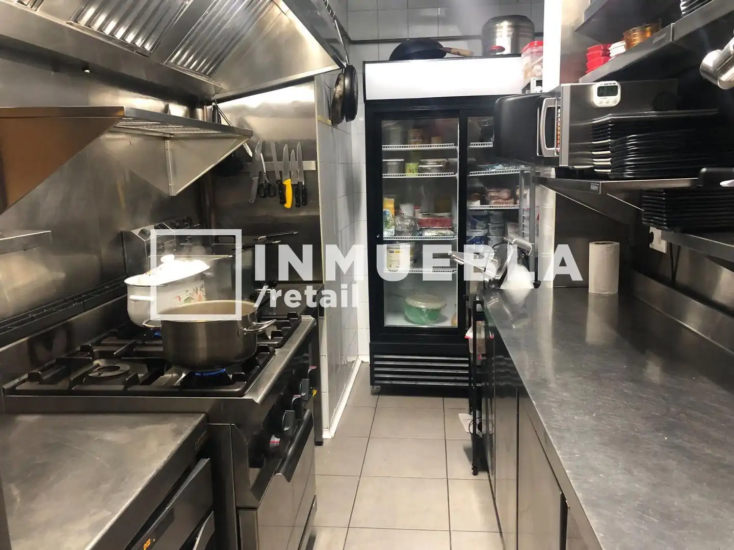 Cocina de Local de alquiler en Barcelona con Aire acondicionado, Terraza y Amueblado
